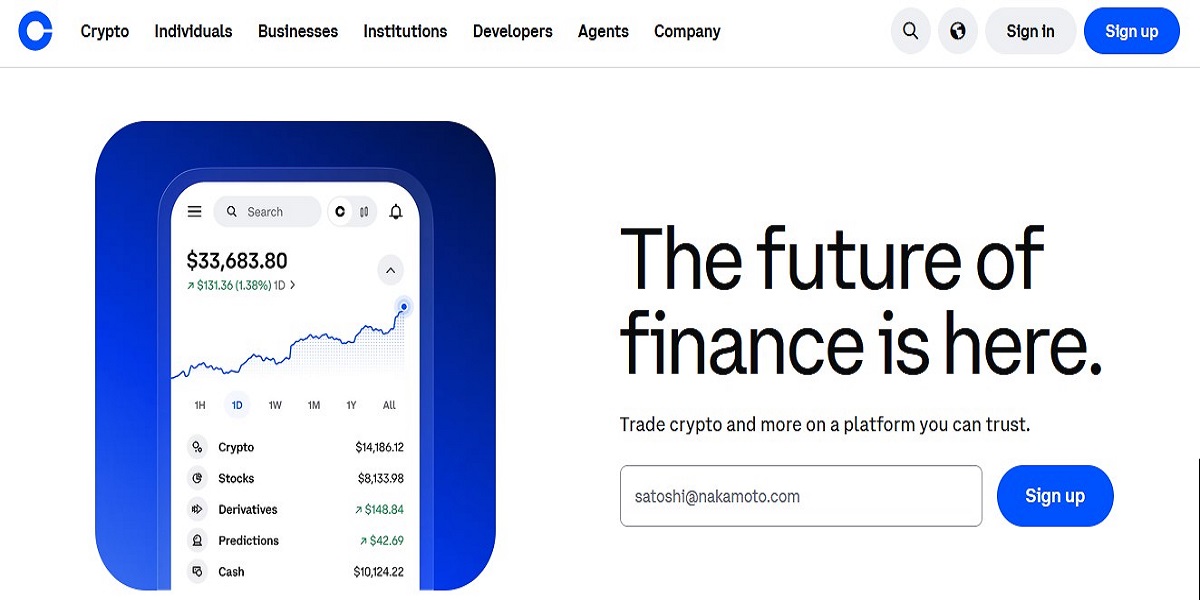 Coinbase - The Most Trusted US-Regulated Crypto Exchange