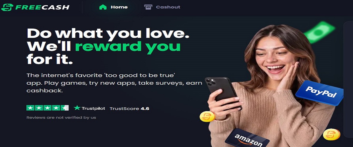 Freecash: Get-Paid-To Sites
