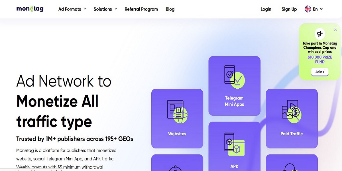 Monetag Ad Network