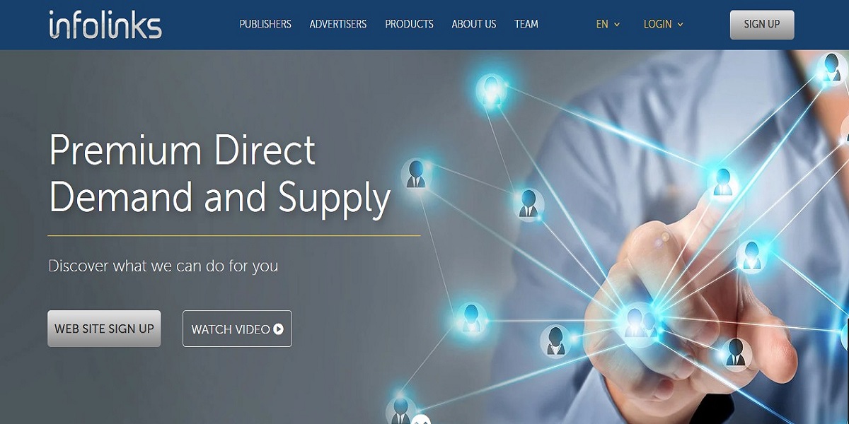 Infolinks - Premium Direct Demand and Supply