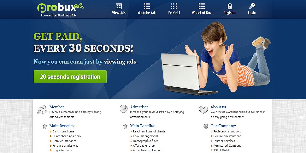 ProBux - It's easy, It's free, It's ProBux!