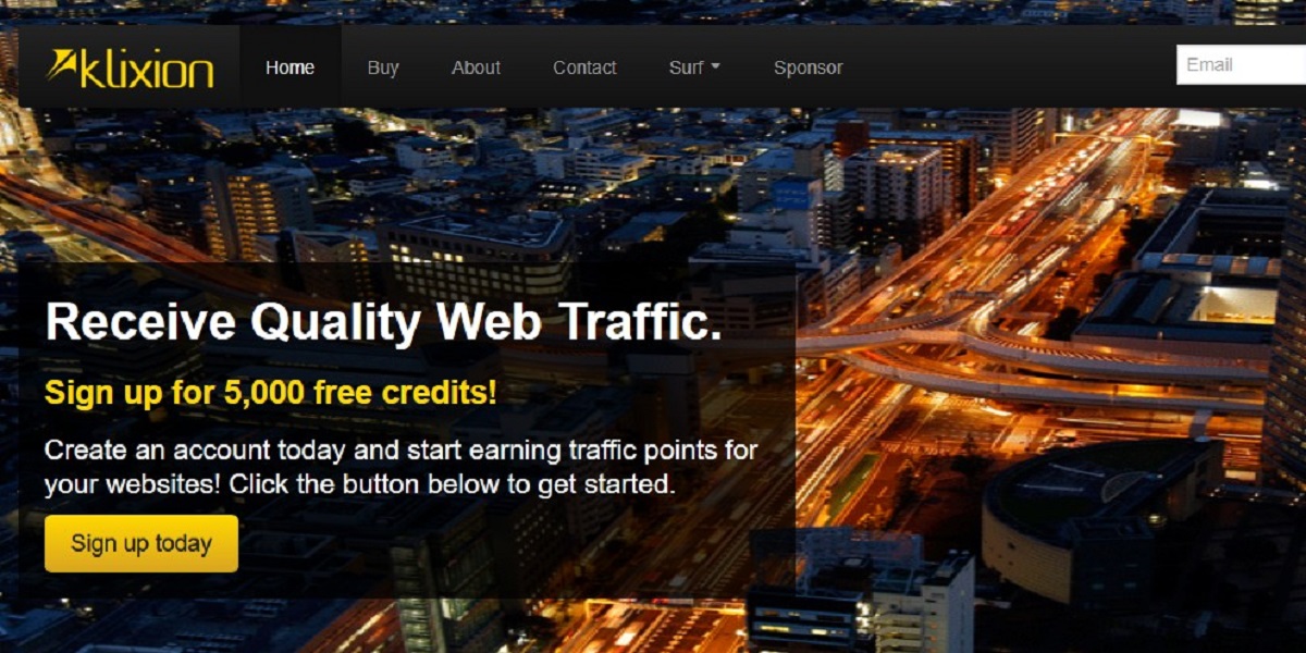 Klixion Innovative Autosurf Traffic Exchange
