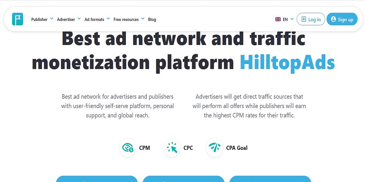 HilltopAds – Best Ad Network and Traffic Monetization Platfo...