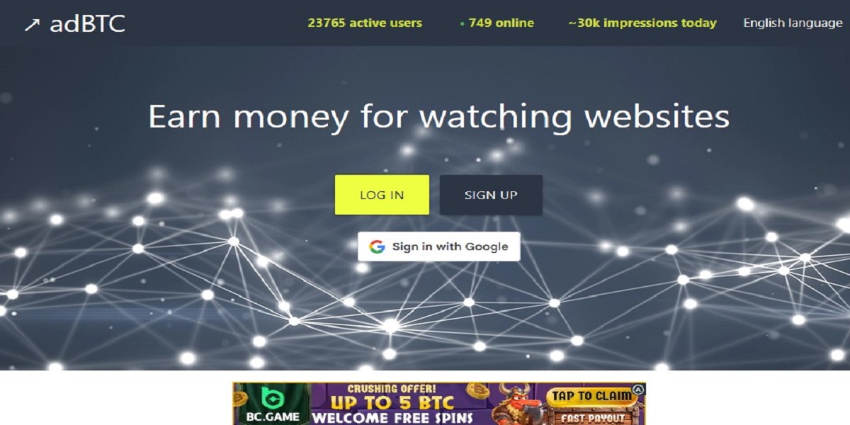 adbtc.top PTC Site