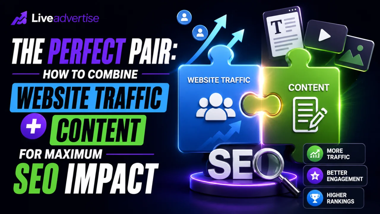 The Perfect Pair: How to Combine Website Traffic with Content for Maximum SEO Impact